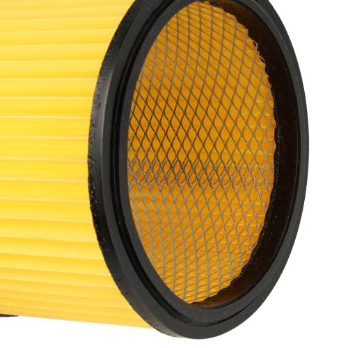 VHBW Vacuum Cleaner Filter Einhell 23.424.25, 23.421.75, 23.421.67 - Black/Yellow
