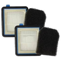   VHBW Vacuum Cleaner Filter Set EF160, 140117409023, 9009232704 - Vacuum Cleaner Filter Set