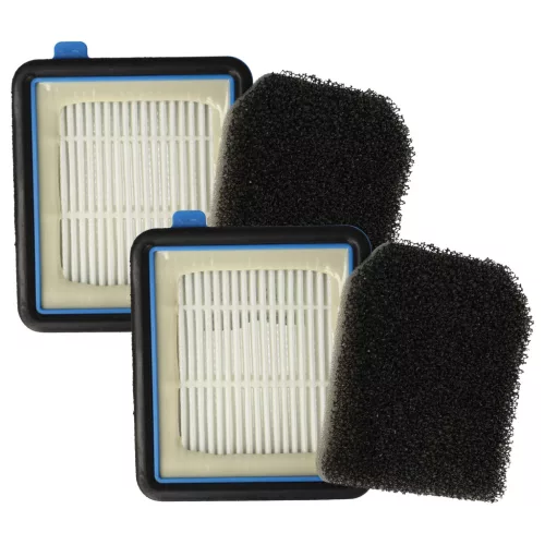 VHBW Vacuum Cleaner Filter Set EF160, 140117409023, 9009232704 - Vacuum Cleaner Filter Set