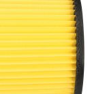 VHBW Vacuum Cleaner Filter Einhell 23.424.25, 23.421.75, 23.421.67 - 5x cartridge filter