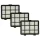 VHBW Vacuum Cleaner Filter Bosch 17001740 Replacement - 3 Pieces