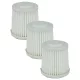 VHBW Vacuum Cleaner Filter FVF100 - 3x