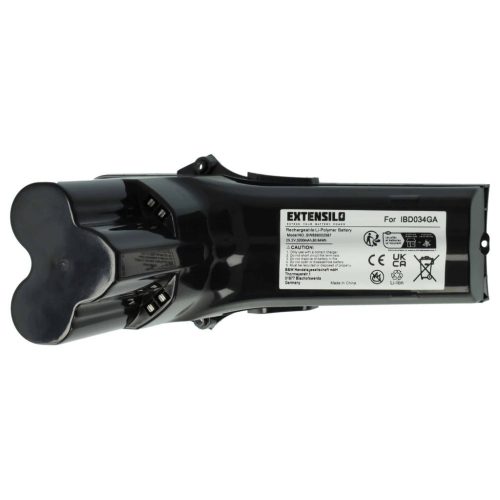 VHBW Battery for Philips 6.27.40.08-0, 300000517621, 300000517631 types - 3200 mAh, 25.2 V, Li-Ion