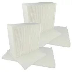   VHBW Filter Set for Vallox 1511, Nr. 24 Ventilation System - Coarse Dust Filter, Fine Dust Filter
