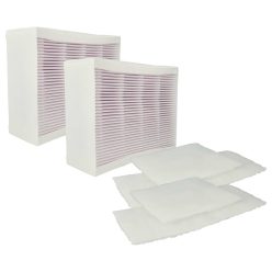   VHBW Filter Set for Vallox 27, instead of 2505 - coarse dust filter, fine dust filter