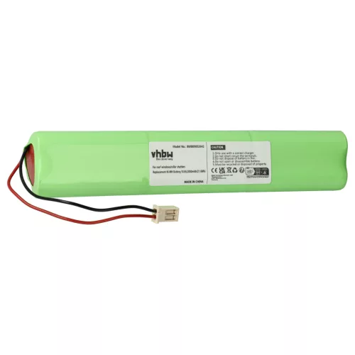 VHBW Rollladenakku Velux 946987, 946930, 946933 - 2000 mAh 10,8 V NiMH + Kabel