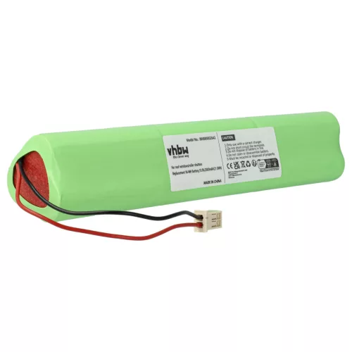 VHBW Rollladenakku Velux 946987, 946930, 946933 - 2000 mAh 10,8 V NiMH + Kabel