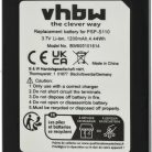 VHBW Spielkonsole Akku PSP-S110 - 1200 mAh 3,7 V Li-Ion
