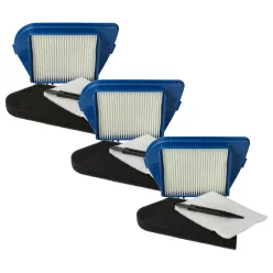 VHBW Vacuum Cleaner Filter + Brush Set ZR004601 - 12 pcs