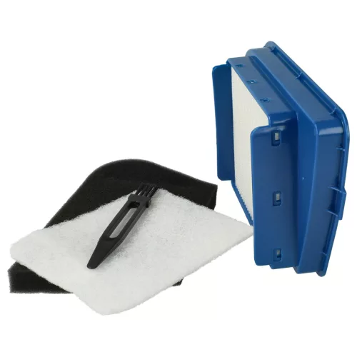 VHBW Vacuum Cleaner Filter + Brush Set ZR004601 - 12 pcs