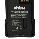 VHBW Radio Battery PMNN4406BR, PMNN4406, PMNN4409 - 2200 mAh 7.4 V Li-Ion