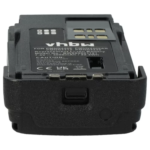 VHBW Radio Battery PMNN4406, PMNN4409BR, PMNN4406BR - 3000 mAh 7.4 V Li-Ion
