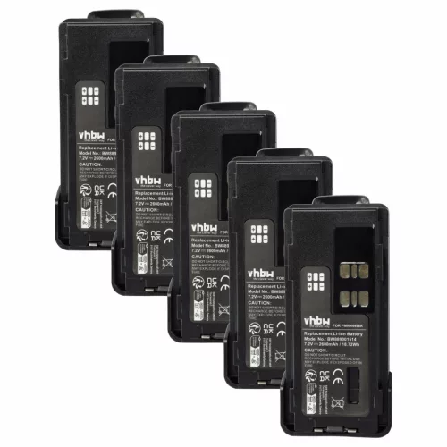 VHBW Radio Battery PMNN4416, PMNN4415AR, PMNN4415, PMNN441 - 2600 mAh 7.4 V Li-Ion