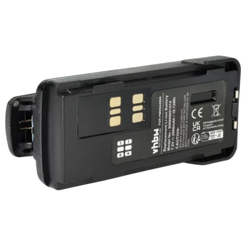 VHBW Radio Battery PMNN4416, PMNN4415AR, PMNN4415, PMNN441 - 2600 mAh 7.4 V Li-Ion