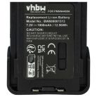 VHBW Radio Battery PMNN4416, PMNN4415AR, PMNN4415, PMNN441 - 1800 mAh 7.4 V Li-Ion