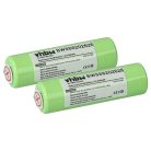 VHBW Haarschneider Akku WER140L2509 - 2500 mAh 1,2 V NiMH