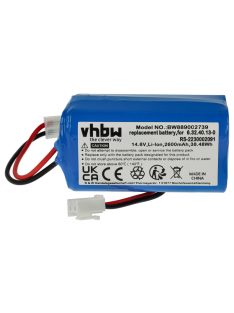   Akkumulátor Rowenta RS-2230002091-hez - 2600 mAh, 14,8 V, Li-Ion