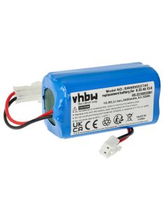   Akkumulátor Rowenta RS-2230002091-hez - 3400 mAh, 14,8 V, Li-Ion