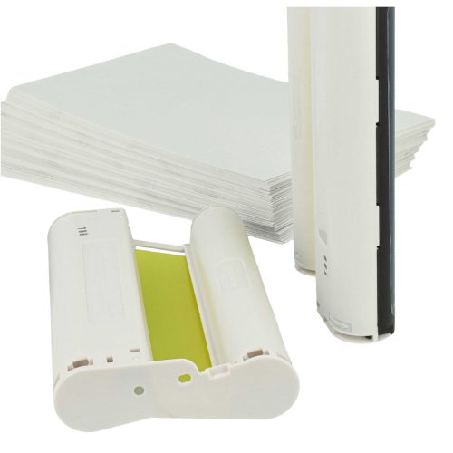 VHBW Druckerpatrone Canon 3115B001 Ersatz - C/M/Y + 216x Fotopapier