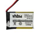 VHBW Wireless Headset Battery Plantronics 84479-01, 86180-01 - 140 mAh 3.7 V Li-polymer