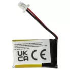 VHBW Wireless Headset Battery 84479-01, 86180-01 - 140 mAh 3.7 V Li-polymer