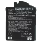 VHBW Kabelloser Kopfhörer Akku 0121147748, BA370, BA 370 PX - 270 mAh 3,7 V Li-Polymer