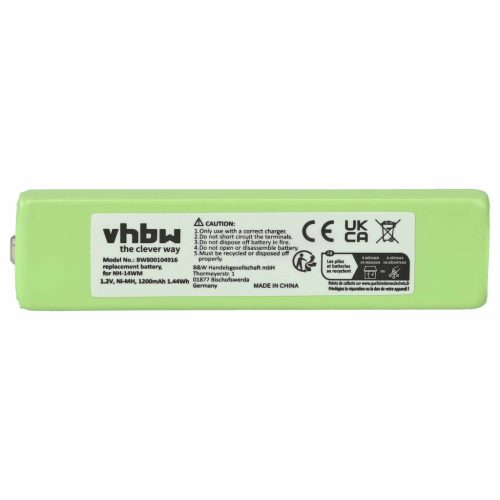 VHBW Wireless Headphone Battery Aiwa MHB-901 Replacement - 1200 mAh 1.2 V NiMH
