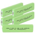 VHBW CD lejátszó Akkumulátor Aiwa MHB-901 - 1100 mAh 1,2 V NiMH