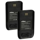 VHBW Telefon Akku Ascom 490933A, 660497 - 800 mAh 3,7 V Li-Ion