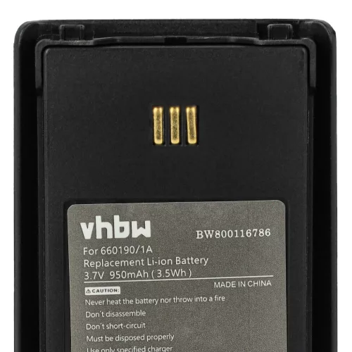 VHBW Battery Alcatel 3BN78404AA for Ericsson landline phone - 930 mAh 3.7 V Li-Ion