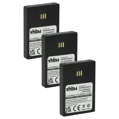 VHBW Battery Alcatel 3BN78404AA for Ericsson landline phone - 950 mAh 3.7 V Li-Ion