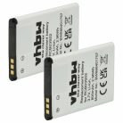 VHBW Mobiltelefon Akku Swisstone RCB03S02 - 800 mAh 3,7 V Li-Ion