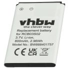 VHBW Mobiltelefon Akku Swisstone RCB03S02 - 800 mAh 3,7 V Li-Ion