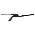 VHBW Side Brush Miele 9724010, RX1-SB, RX-SB2 - 3-armed, black