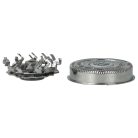 VHBW Shaving Head Philips SH70, SH70/60, SH90, SH90/60 - Silver