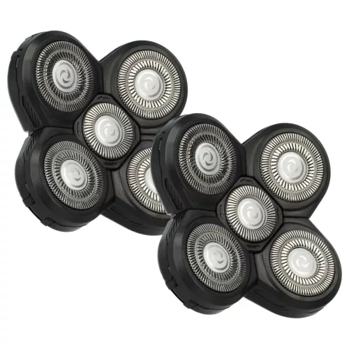 VHBW Shaving Head Philips RQ12, RQ50, RQ12+, RQ40 replacement - black