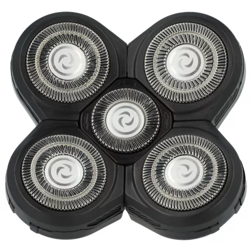 VHBW Shaving Head Philips RQ12, RQ50, RQ12+, RQ40 replacement - black
