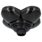 VHBW Shaving Head Philips RQ12, RQ50, RQ12+, RQ40 replacement - black