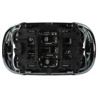 VHBW Shaving Head Braun 73S, 81746548 - Black/White/Silver