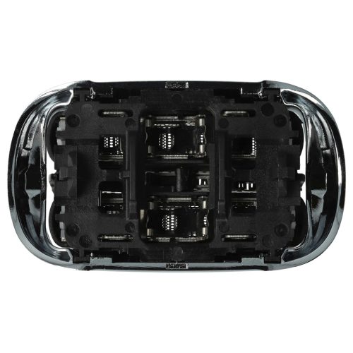 VHBW Shaving Head Braun 73S, 81746548 - Black/White/Silver