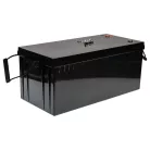 VHBW Onboard Battery for Caravans, Boats, Motorhomes, Solar Systems - 200 Ah 12.8 V LiFePO4