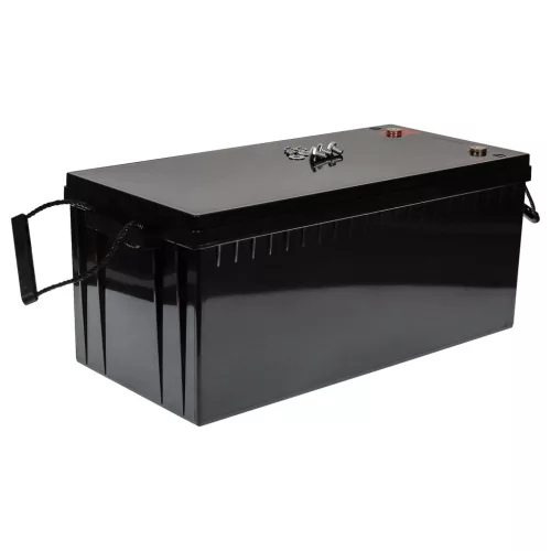 VHBW Onboard Battery for Caravans, Boats, Motorhomes, Solar Systems - 200 Ah 12.8 V LiFePO4