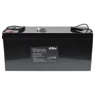 VHBW Onboard Battery for Caravans, Boats, Motorhomes, Solar Systems - 200 Ah 12.8 V LiFePO4