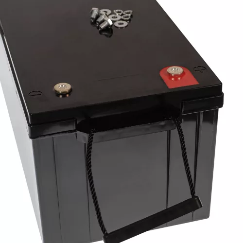 VHBW Onboard Battery for Caravans, Boats, Motorhomes, Solar Systems - 200 Ah 12.8 V LiFePO4