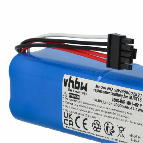 VHBW Akku Xiaomi 260S-INR-MH1-4S1P, D099-4S2P, 260MX2 - 3000 mAh 14,8 V Li-Ion