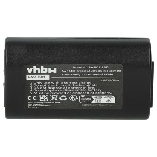 VHBW Printer Battery Dymo LabelManager 260p, PnP, 280 - 650 mAh 7.4 V Li-Ion