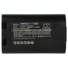 VHBW Printer Battery 3M PL-200-BAT - 1600 mAh 7.4 V Li-Ion