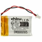 VHBW Drahtloser Kopfhörer Akku GMB452233 - 365 mAh 3,7 V Li-Polymer