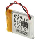 VHBW Drahtloser Kopfhörer Akku GMB452233 - 365 mAh 3,7 V Li-Polymer