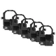 VHBW Printer Ribbon MIP480-KA - 5x Black